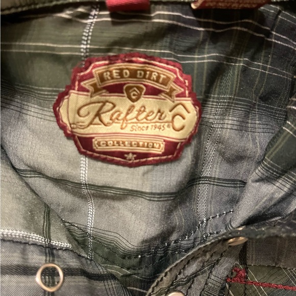 Red Dirt Western Green Plaid Long Sleeve Baby Onesie 24 Months - Picture 4 of 9